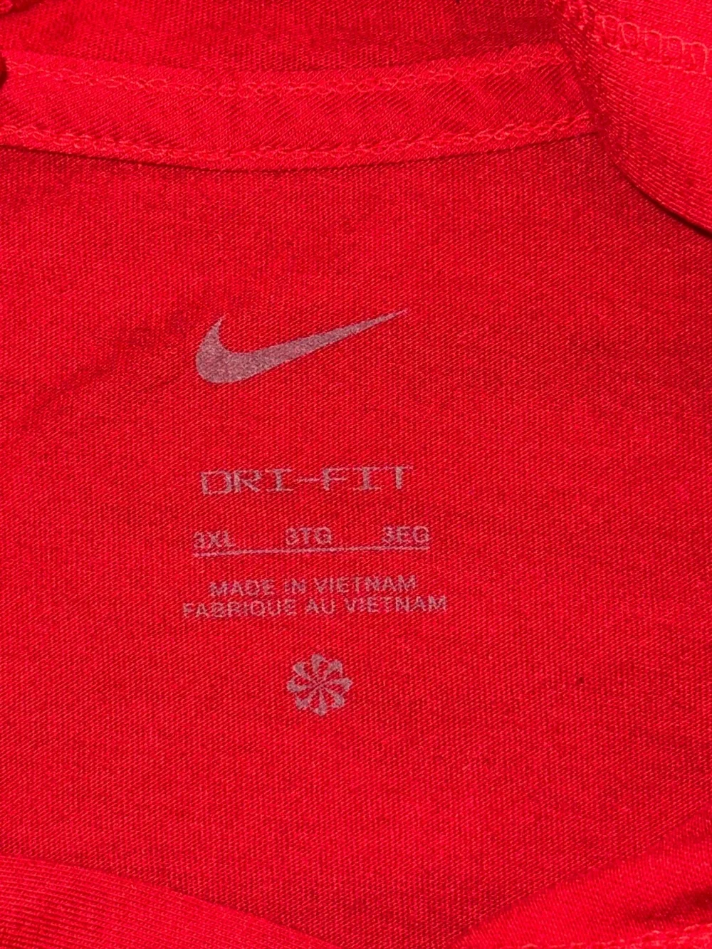 Nike Ohio State Buckeyes NCAA Football Red Dri Fit Hoodie Sweatshirt Mens 3XL